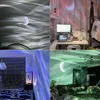 Novelty Items Led Aurora Borealis Moon Galaxy Night Lights Bluetooth Music Laser Star Nebula Projection Bedroom Decoration Atmospher Projector 231017