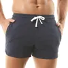Vêtements de nuit pour hommes Mode Mens Boxer Shorts Coton Respirant Confort Homewear Sleep Bottoms Male Trunks