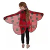 17 Style Butterfly Cosplay Costumes Superhero Party Cape Chiffon Wings Mask pannband Elf Halloween Julklappar till barnflickan Dr