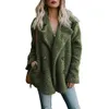 Womens Fur Faux Jocoo Jolee Women Coat Warm Autumn Winter Teddy Female Overimased Soft Fluffy Fleece Jackets Overcoat 231018