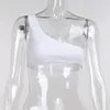 Regatas femininas sexy com nervuras de malha sem mangas curto o pescoço camiseta magro umbigo verão moda roupas streetwear