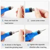 Nail Manicure Set Drill Machine Professional Electric Milling Cutter Files Bits Gel Polish Remover Tools 231017