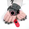 Fünf-Finger-Handschuhe, Designer-Luxus-Damen-Fingerspitzen-Geschenk, Wolle von Schafen, Fünf-Finger-Handschuhe, neue wasserdichte Reit- und Samt-Thermo-Fitness-Motorradhandschuhe