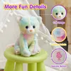 Plush Light - Up toys Recordable Cat Colorful Doll Gift Plush Toys with LED Light Soft Kitty Kids Toy for Girls Stuffed Animals Pillows Kids 231017