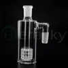 DHL!!! Nieuwe Matrix Perc/Terp Buis Glas Asvanger Met Glazen Kom 4590 Graden 14mm 18mm Voor glazen waterpijpen Booreilanden
