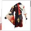 Kaedehara Kazuha Cosplay Game Genshin Impact Cosplay Costume Samurai Uniform Wig Suit Halloween Carnival Costumes for Unisexcosplay