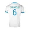 2023 2024 Maillot Marseille Soccer Jerseys Foot Cuisance Guendouzi Alexis Payet Clauss Football Shirts Men Kids Veretout Sous Omo Olympique Vitha Joueurs