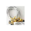 أساور سحر جديدة 50pcs/الكثير من Hamsa Hand Hand Evil Eye Leather Cord Bracelets Lucky Charms Gift 20cm Jewelry Bracelets DHFHZ