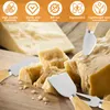 Bathroom Shelves 16Pcs Cheese Spreader Set Stainless Steel Butter Cutter Slicer Portable Cutting Spatula Kitchen Tool for Cream 231018