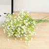 Decoratieve bloemen 9 stuks kleine frisse woonkamer thuis bloemstuk volle ster bruiloft decoratie plastic winter deur decoreren ideeën