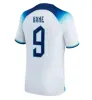 23 Englendsoccer Jerseys Saka Foden Bellingham Rashford Sterling Grealish National Team Kane XXXL 4XL Football Shirt Kit Red Shirts White Blue Men Woman Kids Kits Kit