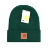 Vendita superiore Carhart Beanie Inverno Cappello lavorato a maglia unisex Gorros Bonnet Berretti con teschio Cappelli lavorati a maglia Berretto sportivo classico Uomo Donna Casual Berretti firmati all'aperto W-20