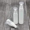 30ml 50ml claro fosco garrafa vazio cosmético recipiente mal ventilado portátil recarregável bomba loção garrafas 15ml para viagens ephfr ncnji