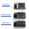 Tangentbordsprogrammering Macro Custom Knob Keyboard RGB 3 Key Copy Paste Mini Button Poshop Gaming KeyPad Mechanical Swap Macropad 231018