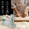 Moules de cuisson Semi-automatique Dumpling Maker Machine Moule Pressage de la peau DIY Empanadas Outil de fabrication Accessoires de cuisine 231018