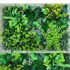 Dekorative Blumen, 40 x 60 cm, künstliche Pflanzenwand, 3D-Hintergrund, Simulation von Grasblättern, im Freien, Hochzeit, Patry, Dekoration, Teppich, Rasen, Zuhause