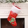 Décorations de Noël, chaussettes de Noël Grinch en peluche, sacs-cadeaux pour enfants du réveillon de Noël, chaussettes de bonbons, sacs-cadeaux