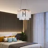 Moderne kristallen kroonluchter ronde kristallen lamp luxe interieur lichtarmatuur