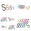 Hooks Rails 51X2M Large Keychain Mtifunctional Key Ring Outdoor Tools Cam S-Type Buckle 8 Characters Quickd Carabiner Drop Deliver Dhu75