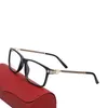 Männer Sonnenbrille Designer sechseckige Doppelbrücke Mode UV400 Glaslinsen mit Lederetui Sonnenbrillen für Mann Frau