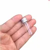 4mlミニガラスボトルジュエリーパッキングかわいいネジアルミニウムキャップ空の瓶ペンダント100pcs良い数量Ttllj