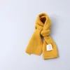 Écharpes Hiver Enfants Couleur Unie Doux Tricot Laine Mélange Écharpe Thermique Garçons Filles Belle Écharpe Chaude En Plein Air Enfants Bébé Accessoires 231017