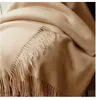 Solidlove laine hiver écharpe femmes foulards adultes foulards pour dames 100% laine écharpe femmes mode cachemire Poncho Wrap 231017