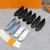 2023-Real Leather Patchwork Women High quality bow tie Flat Loafers Shoes New Ballet Flats Dress Shoes For Women Autumn Designer Brand