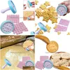 Baking Moulds Mods Number Letters Cookie Stamp Fondant Cutter Diy Tool Custom Letter Mold Cake Decorating Tools Pastry Mod 230923 Dr Dhd0C