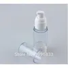 Flacone con pompa airless bianco da 15 ml 30 ml 50 ml con ugello per lozione, flacone Vacumm per imballaggio in gel cosmetico per siero, 20 pezzi/lotto Fouhl Wrijx