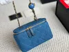 Denim Designer Bag Shopping Bag Skew Cross Bag Soft Shoulder Bag Gold Ball Woc Chain flap Leather cowhide buckle Strap tote Purse 10A