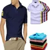 19ss moda verão camisa polo crocodilo bordado profissional dos homens polo t camisas tendência camisa para mulheres manga curta alta street3359