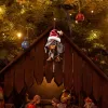 Nya julgran hängande ornament Dachshund hundformade hängsmycken för hem juldekorationer xmas nyår gåvor grossist 1018