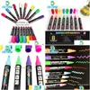 Höjare markerar Xindi Liquid Chalk 8st/Lot Erasable Highlighter Fluorescent Marker Pen Colorf Art Målning för WH DHGARDEN DHMZX