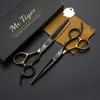 Sax Shears Sharp Blade 5.5 6.0 Hair Scissors Professional Barber Scissors frisör SHEARS Salong Hair Cutting Thunning Scissors Set 231018