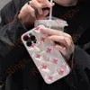 아름다운 iPhone Phone Case 15 14 Pro Max Luxury Brand L 가죽 지갑 18 17 16 15Promax 14Promax 13Promax 15Pro 14Pro 13Pro 13 12 11 로고 박스 남자 여자 1016