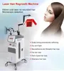 Offres spéciales LED lumière rouge laser 650nm repousse des cheveux Machine laser de croissance des cheveux avec analyseur de cheveux réparation de croissance plus rapide tiges de cheveux endommagées renforce l'élasticité des cheveux