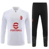 23 24 Maillots de survêtement de football ASC 2023 2024 Milans Survêtement d'entraînement survetement pied camiseta chandal kit football hommes et enfants vêtements de sport