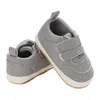 Premiers marcheurs enfant en bas âge bébé fille garçon chaussure PU baskets décontracté couleur unie appartements respirant infantile chaussures de marche articles