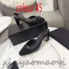 Chaussures de mariage Talons strass sandales Femmes Chaussures En Cuir Véritable Avec Strass Bout Fermé Parti Rouge Brillant Bas Pompes Chaussures À Talons Hauts