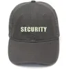 Ball Caps Lyprerazy Men's Baseball Cap Security Officer Guard Embroidery Hat Cotton Embroidered Casual