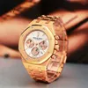 Swiss Royal Oak Offshore Audpi Series Relógio masculino Tendência da moda Quartz Epic Series 2020 Box Certificate 38mm Máquinas automáticas 18k Rose Gold Relógio masculino 26 WN-CSXR