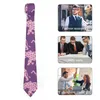 Nœuds papillon imprimé éléphant, coeurs roses, cou personnalisé, col cool vintage pour adultes, accessoires de cravate d'affaires