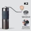 Manual kaffekvarnar Kingrinder Manual Coffee Grinder Portable Mill 420 Stainless Steel 38mm/48mm Burr K0/K1/K2/K3 231018