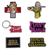 Broches broches Quentin Tarantino film tuer Bill la mariée chatte Wagon broche broche porte-clés 330T