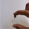 Blumenform Mini Glasflaschen Anhänger Kleine DIY mit Kork Transparent Klare Gläser Geschenke Fläschchen 20 Stück GroßhandelGute Menge Xmimj