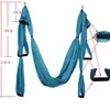 Bandes de résistance ceintures de Yoga Fitness Pilates hamac pour thérapie aérienne sangles antigravité avec 6 accessoires de poignée 231017