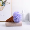 Bath Brushes Ice Cream Form Swonges Scrubbers Cartoon Ball New Creative Sponge Cone Bathball Flower Drop Delivery Home Garden 122010