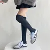 Frauen Socken Dicke Warme Strümpfe Herbst Winter Thermische Knie Hohe Oberschenkel Strumpf JK Japanischen Stil Mädchen Lange