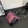 Evening Bags Creative Crossbody for Elegant Women Luxury Designer Handbag Laser TPU Cube Bag Chain Mini Coin Cosmetic Purse 231017